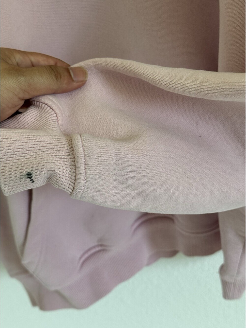 Pink Palm Puff Graphic Hoodie Sweatshirt - Picture 5 of 7